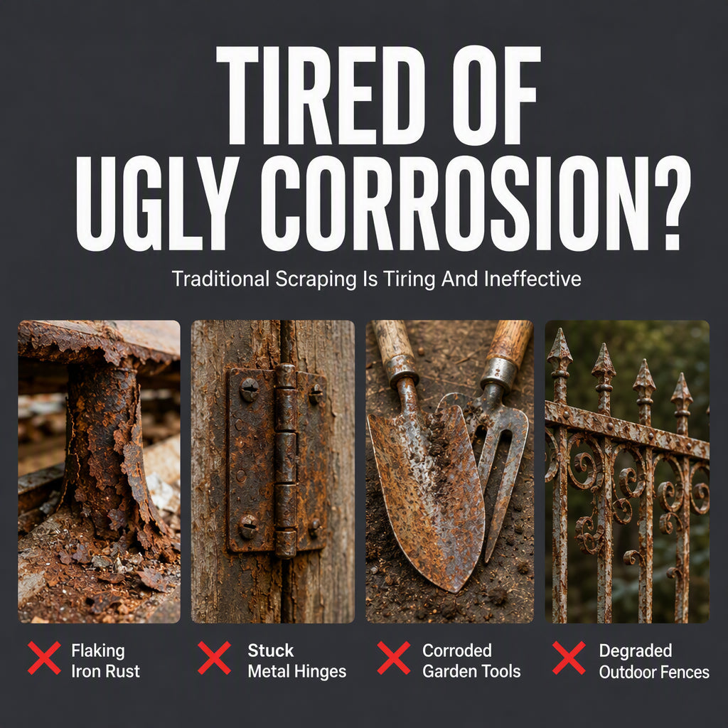 100g Rust Remover Spray and Protective Metal Rust Converter