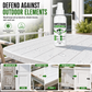 Renew White Railings Instantly! No-Rust Spray-On Coating