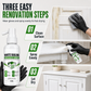 Renew White Railings Instantly! No-Rust Spray-On Coating