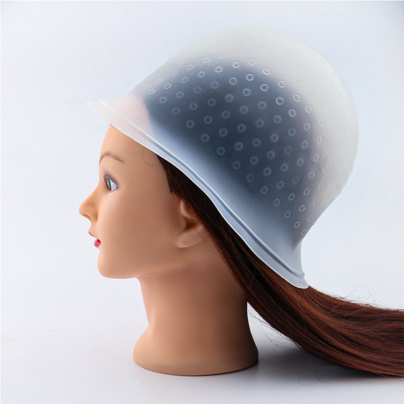 Get Salon Highlights Instantly! Bleed-Free Silicone Hair Dye Cap