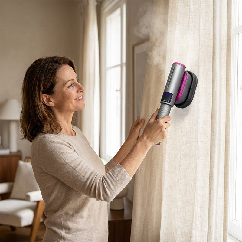 👕 Handheld Steam Iron | Rotating Head & Display