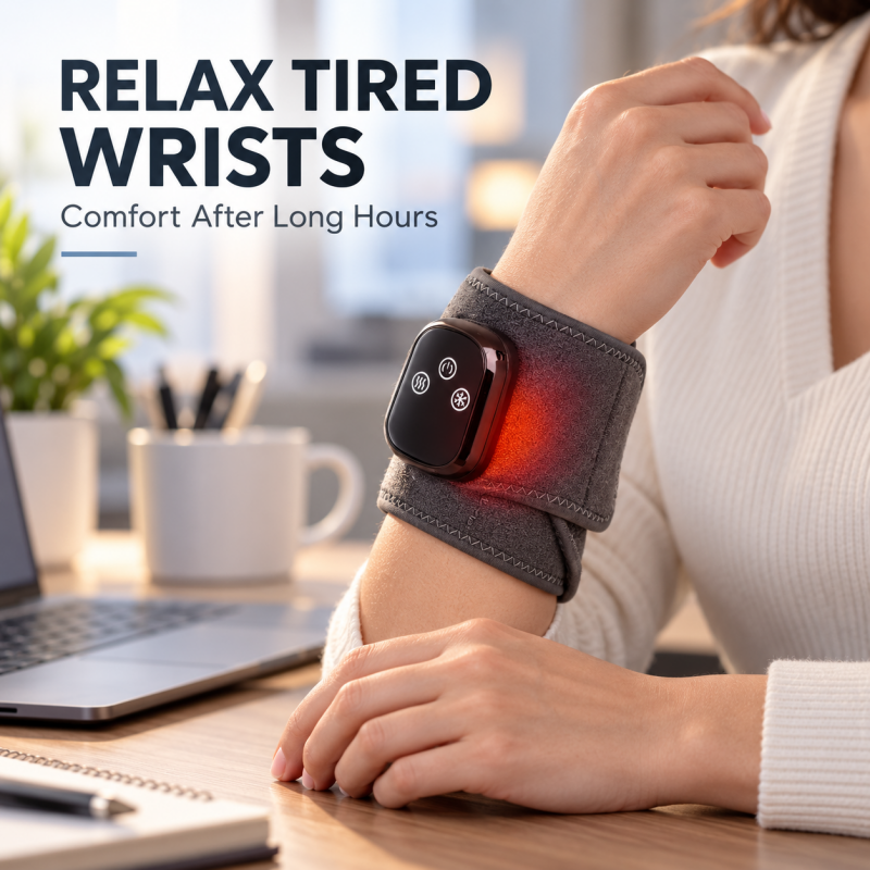 Cordless Electric Heating Wrist & Ankle Massager