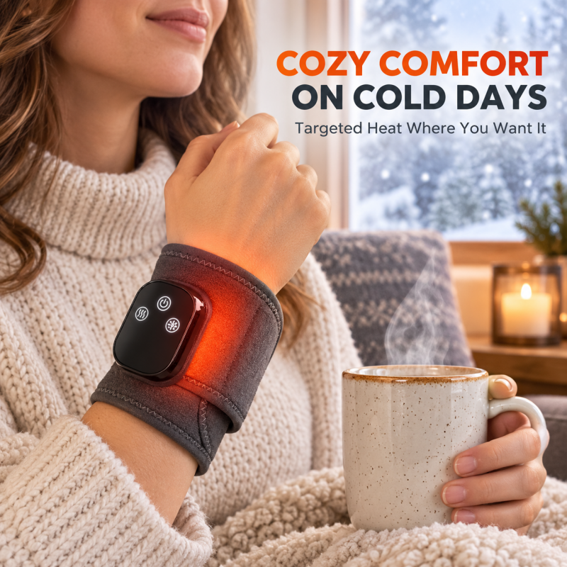 Cordless Electric Heating Wrist & Ankle Massager