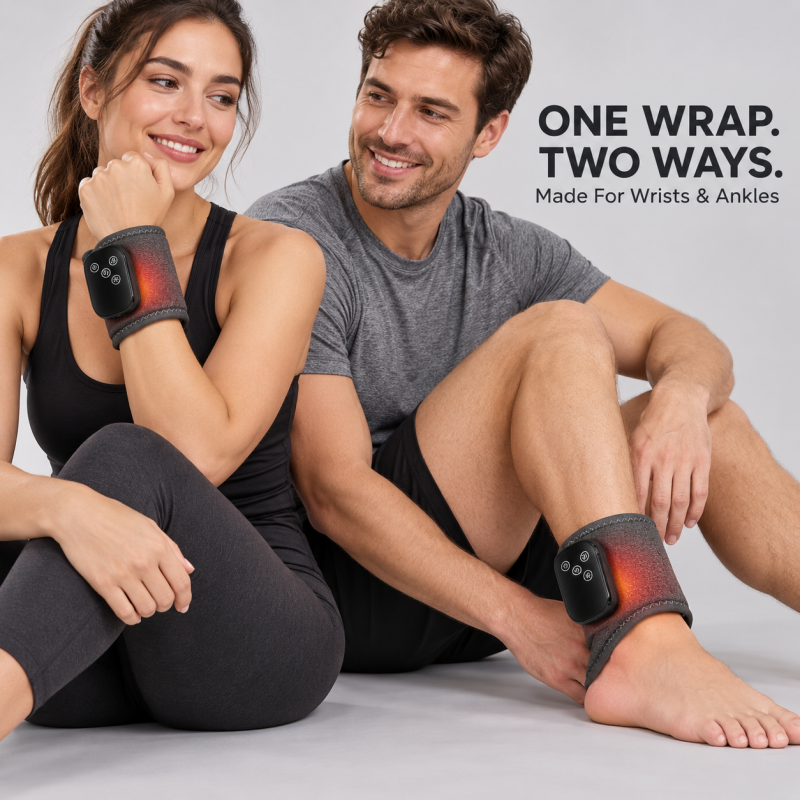 Cordless Electric Heating Wrist & Ankle Massager