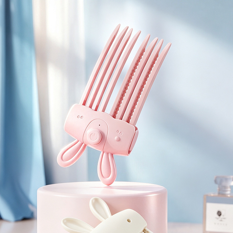 Lift Flat Roots Instantly! No-Pull Heated Volume Clip