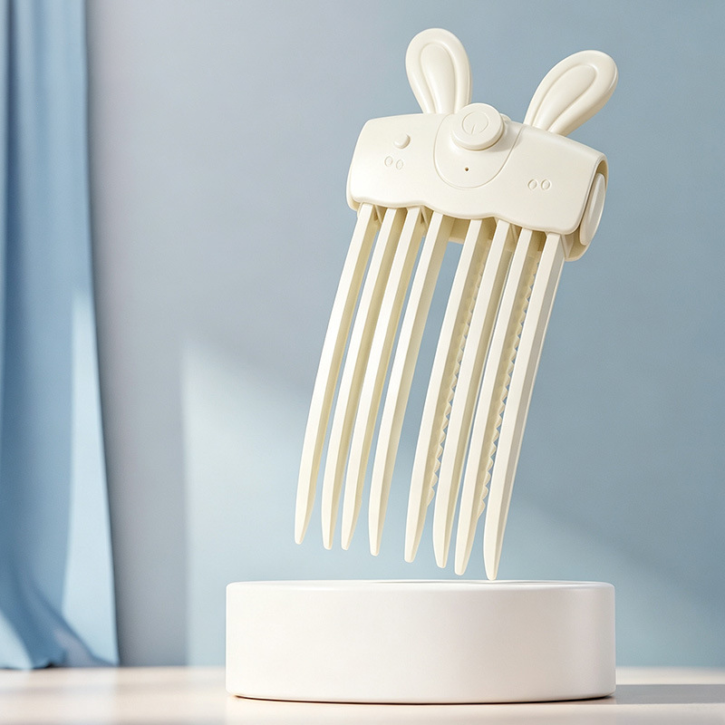 Lift Flat Roots Instantly! No-Pull Heated Volume Clip