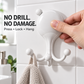 No-Drill Cute Octopus Wall Hook