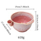 Ceramic Fruit Washer Bowl with Whirlpool Flow