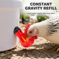 Keep Poultry Hydrated Instantly! Automatic Gravity Waterer Cups