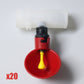 Keep Poultry Hydrated Instantly! Automatic Gravity Waterer Cups