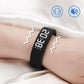 Wake Silently Instantly! USB Rechargeable Vibrating Alarm Sports Watch