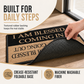 Stop Slippery Entryways Instantly! Non-Slip Crystal Velvet Doormat