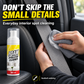 Deep Clean Car Interiors Instantly! Foaming Multi-Surface Cleaner