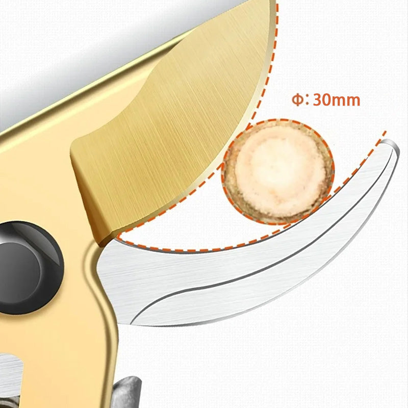 Prune Cleanly Instantly! SK5 Heavy-Duty Garden Pruning Shears