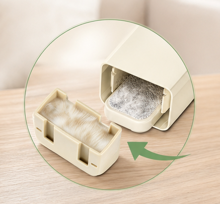 Double-Sided Electrostatic Lint Remover Brush