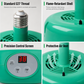 Warm Chicks Instantly! Thermostat Fan-Forced Pet Heat Lamp