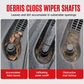 Stop Wiper Debris Instantly! Universal Silicone Wiper Arm Hole Covers