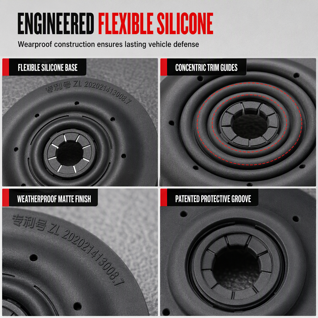 Stop Wiper Debris Instantly! Universal Silicone Wiper Arm Hole Covers