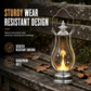 Add Warm Glow Instantly! No-Flame Flickering LED Kerosene Lantern
