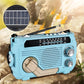 Stay Powered & Connected Instantly! Solar Hand Crank Emergency Radio