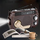 Stay Powered & Connected Instantly! Solar Hand Crank Emergency Radio