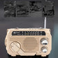 Stay Powered & Connected Instantly! Solar Hand Crank Emergency Radio