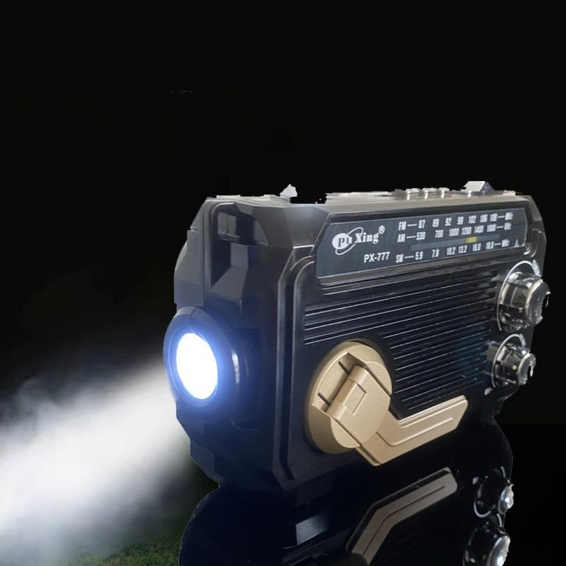 Stay Powered & Connected Instantly! Solar Hand Crank Emergency Radio