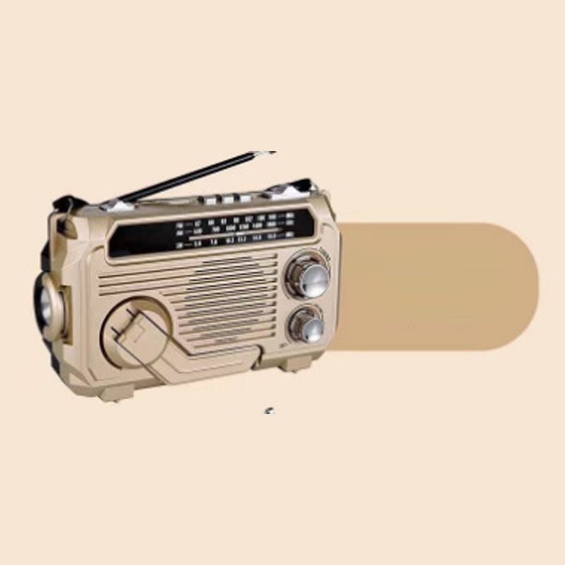 Stay Powered & Connected Instantly! Solar Hand Crank Emergency Radio