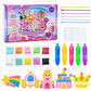 Create Sparkling Stickers Instantly! No-Glue Bead Art Kit