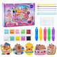 Create Sparkling Stickers Instantly! No-Glue Bead Art Kit