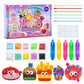 Create Sparkling Stickers Instantly! No-Glue Bead Art Kit