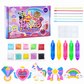 Create Sparkling Stickers Instantly! No-Glue Bead Art Kit