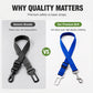 Secure Your Pet Instantly! No-Tangle 360° Car Safety Belt