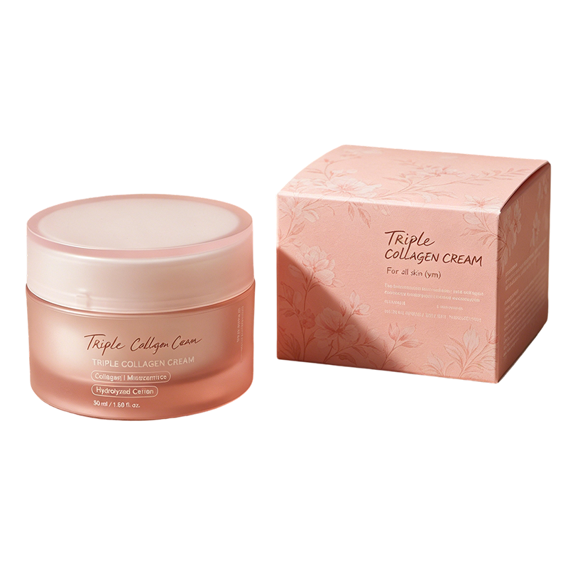 Firm & Hydrate Skin Instantly! Triple Collagen Face Cream