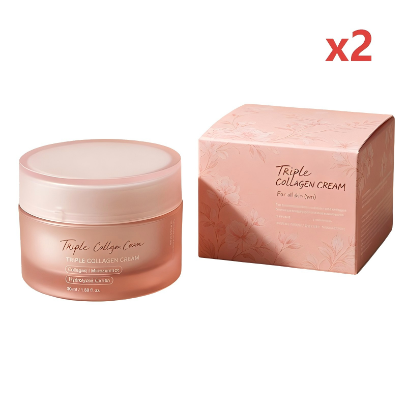 Firm & Hydrate Skin Instantly! Triple Collagen Face Cream