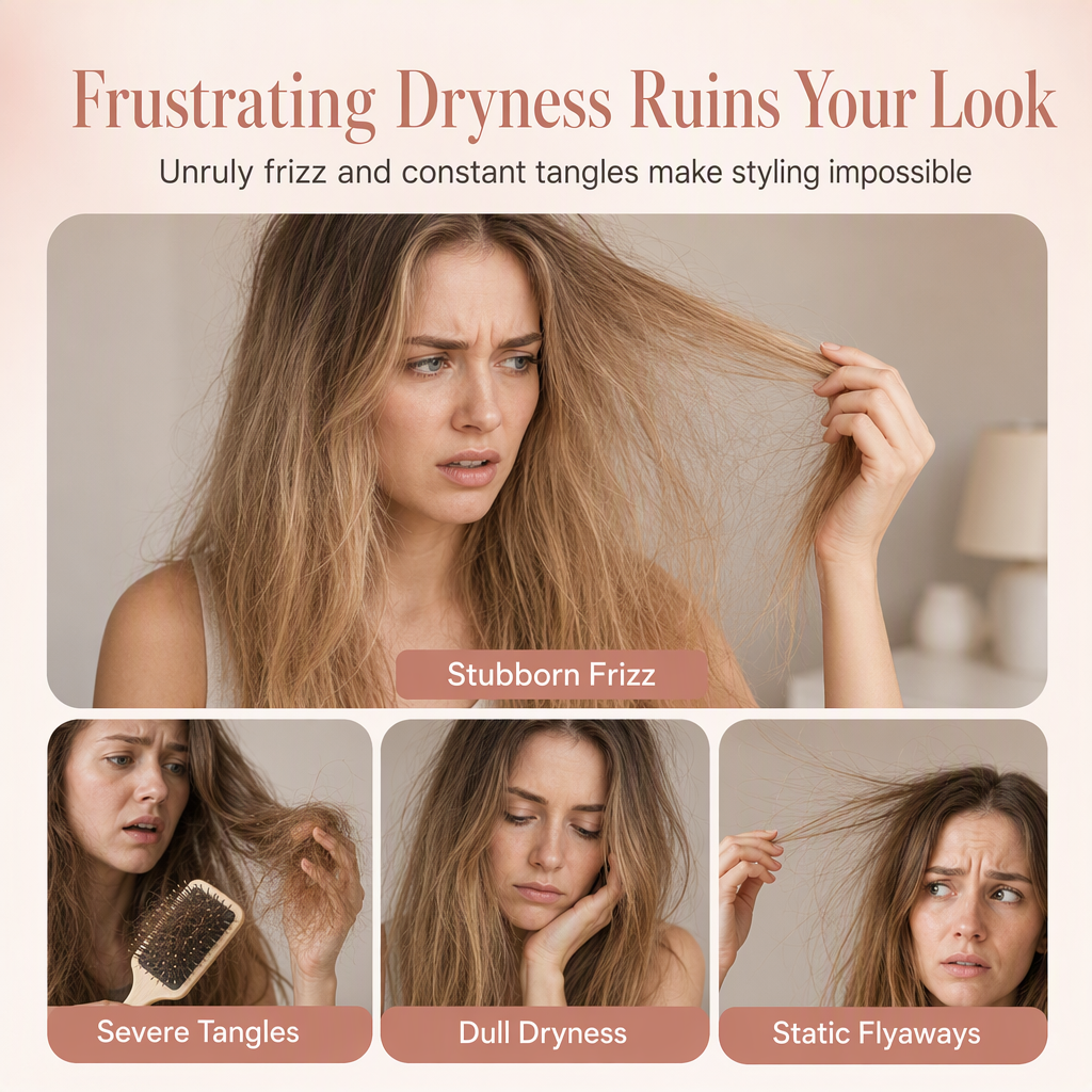 Restore Hair Shine Instantly! 10-in-1 Leave-In Conditioner Spray