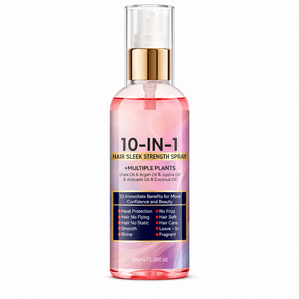 Restore Hair Shine Instantly! 10-in-1 Leave-In Conditioner Spray