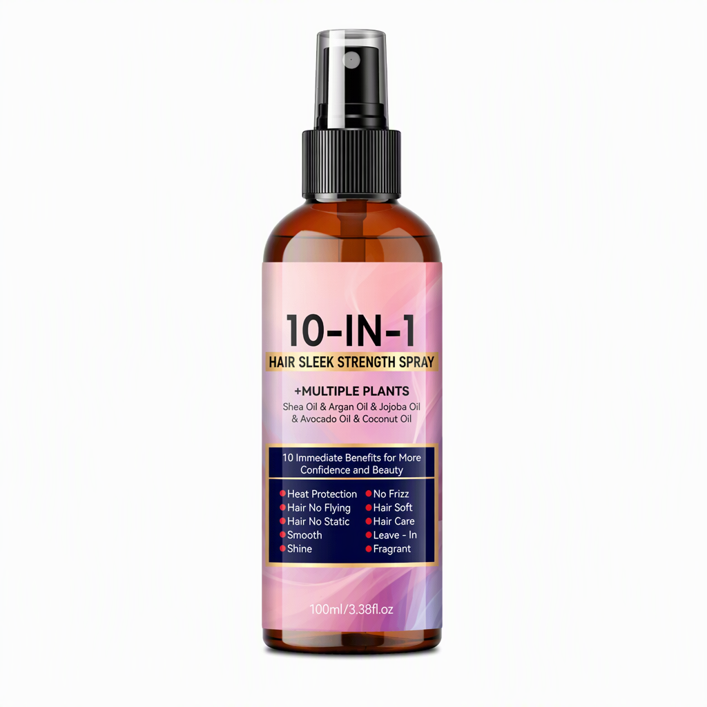 Restore Hair Shine Instantly! 10-in-1 Leave-In Conditioner Spray