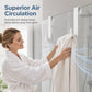 Dry Towels Instantly! No-Drill Extended Glass Shower Door Hooks