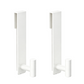 Dry Towels Instantly! No-Drill Extended Glass Shower Door Hooks