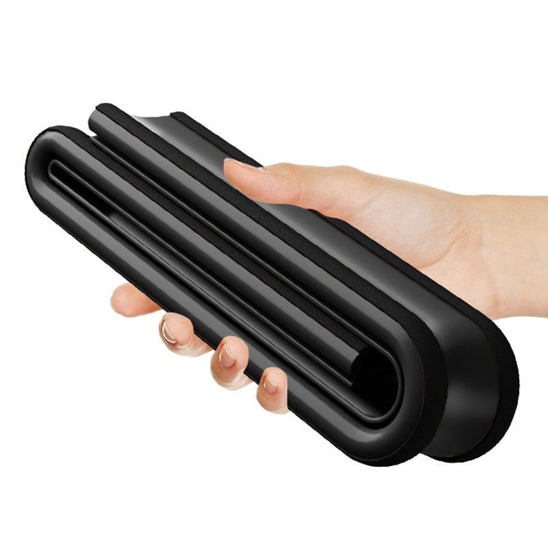 Stop Drafts Instantly! Under-Door Draft Stopper with Felt Seal