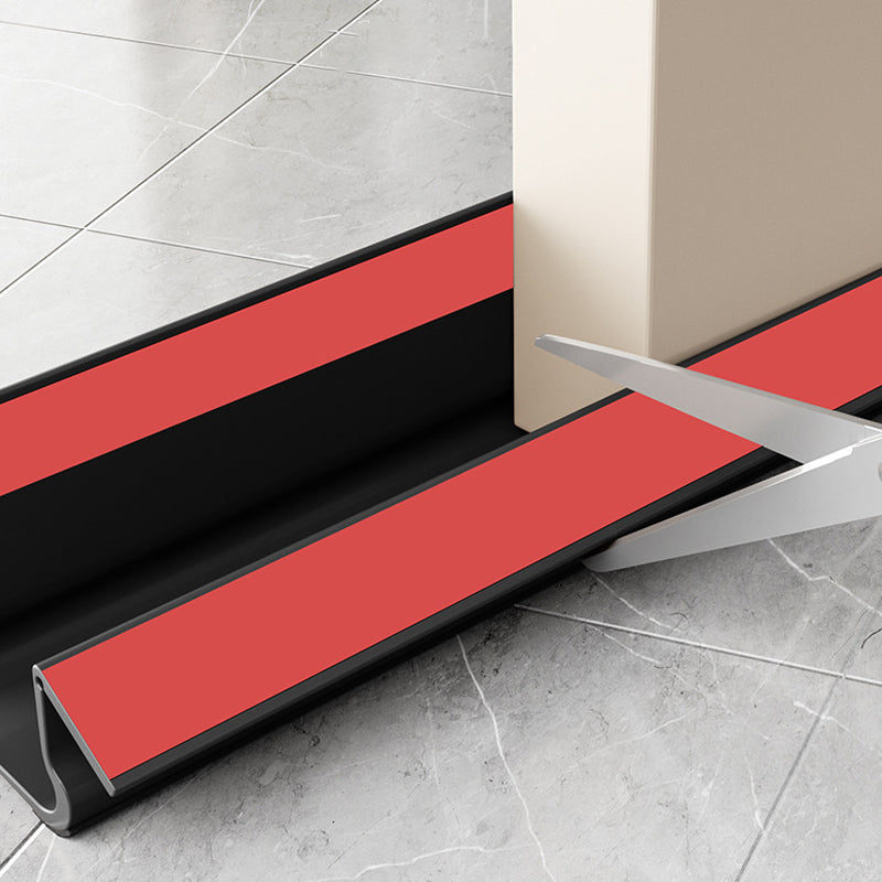 Stop Drafts Instantly! Under-Door Draft Stopper with Felt Seal