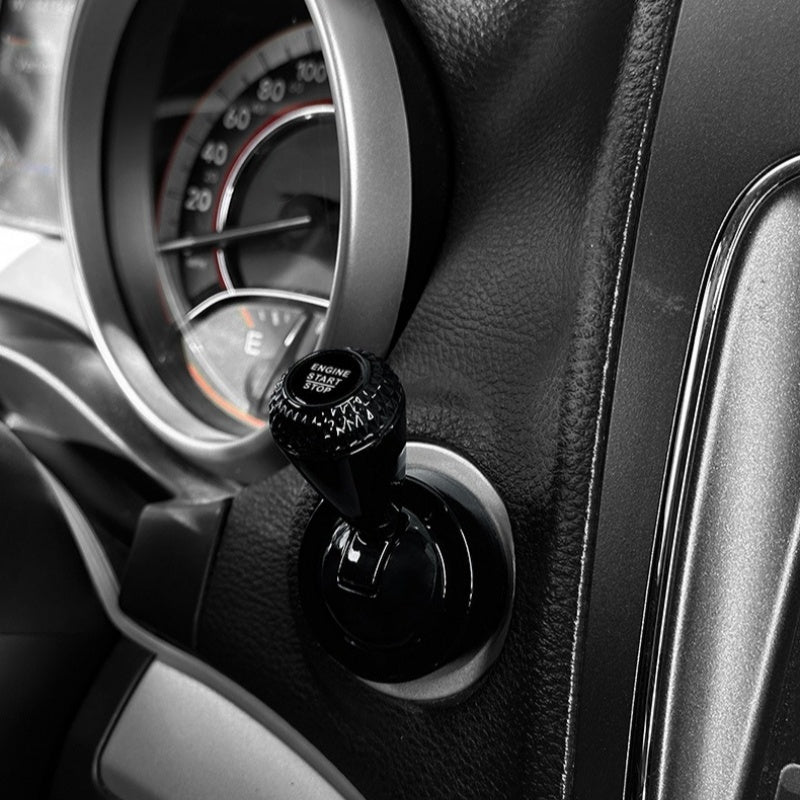 Start Your Engine With Style Instantly! Metal One-Click Start Lever Cover