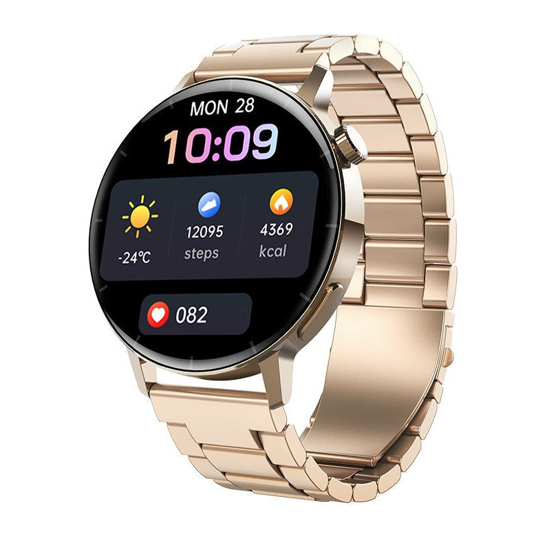 Monitor Health & Answer Calls Instantly! 1.35" HD Bluetooth Smartwatch