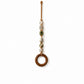 Add Rustic Charm Instantly! Handcrafted Beaded Towel Hanger