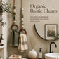 Add Rustic Charm Instantly! Handcrafted Beaded Towel Hanger