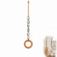 Add Rustic Charm Instantly! Handcrafted Beaded Towel Hanger