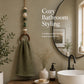 Add Rustic Charm Instantly! Handcrafted Beaded Towel Hanger