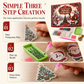 Count Down To Christmas Instantly! 24-Day DIY Ornament Kit