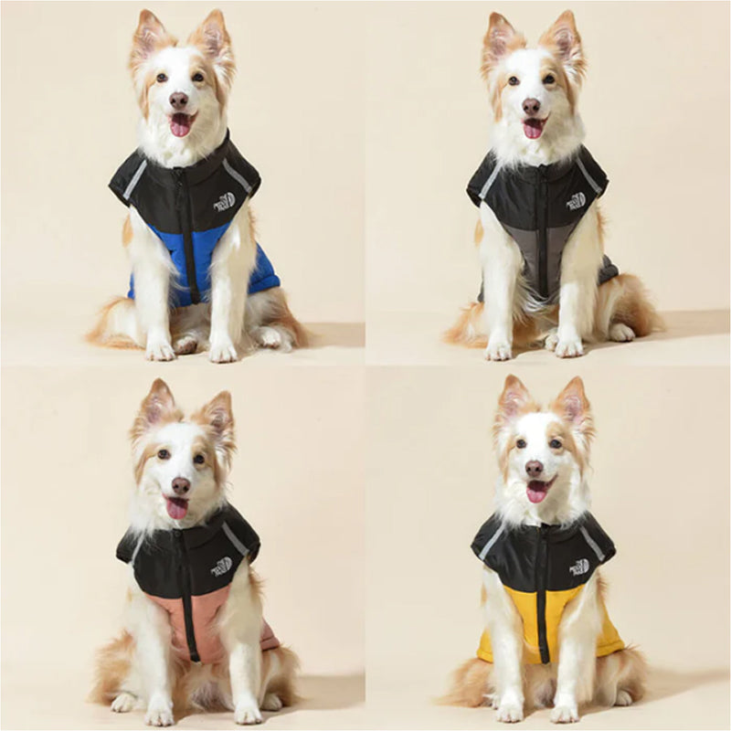 Keep Your Dog Warm Instantly! Reflective Winter Dog Coat with D-Ring